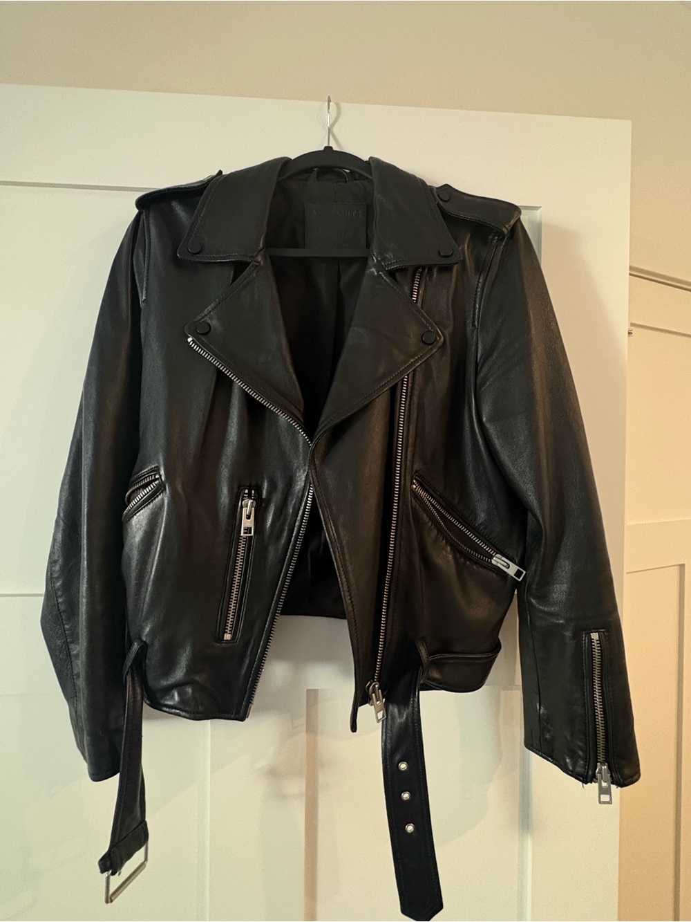 Allsaints Balfern leather jacket